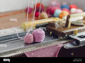 Knitted fabric machine